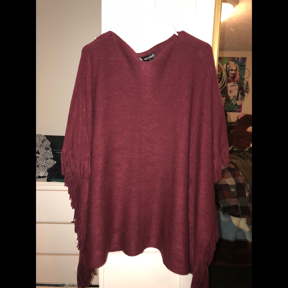 Marvelush Fringe Poncho